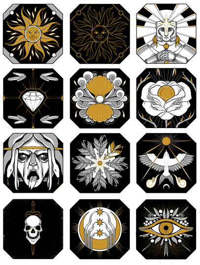 A Double Dealt Fortune: Magic Deck Card Designs [2021]