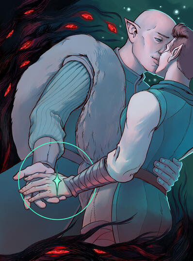 Dragon Age: Solamancy Zine Illustration [2022]